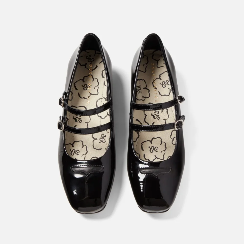 Ruby Black Patent Mary Jane - Women's