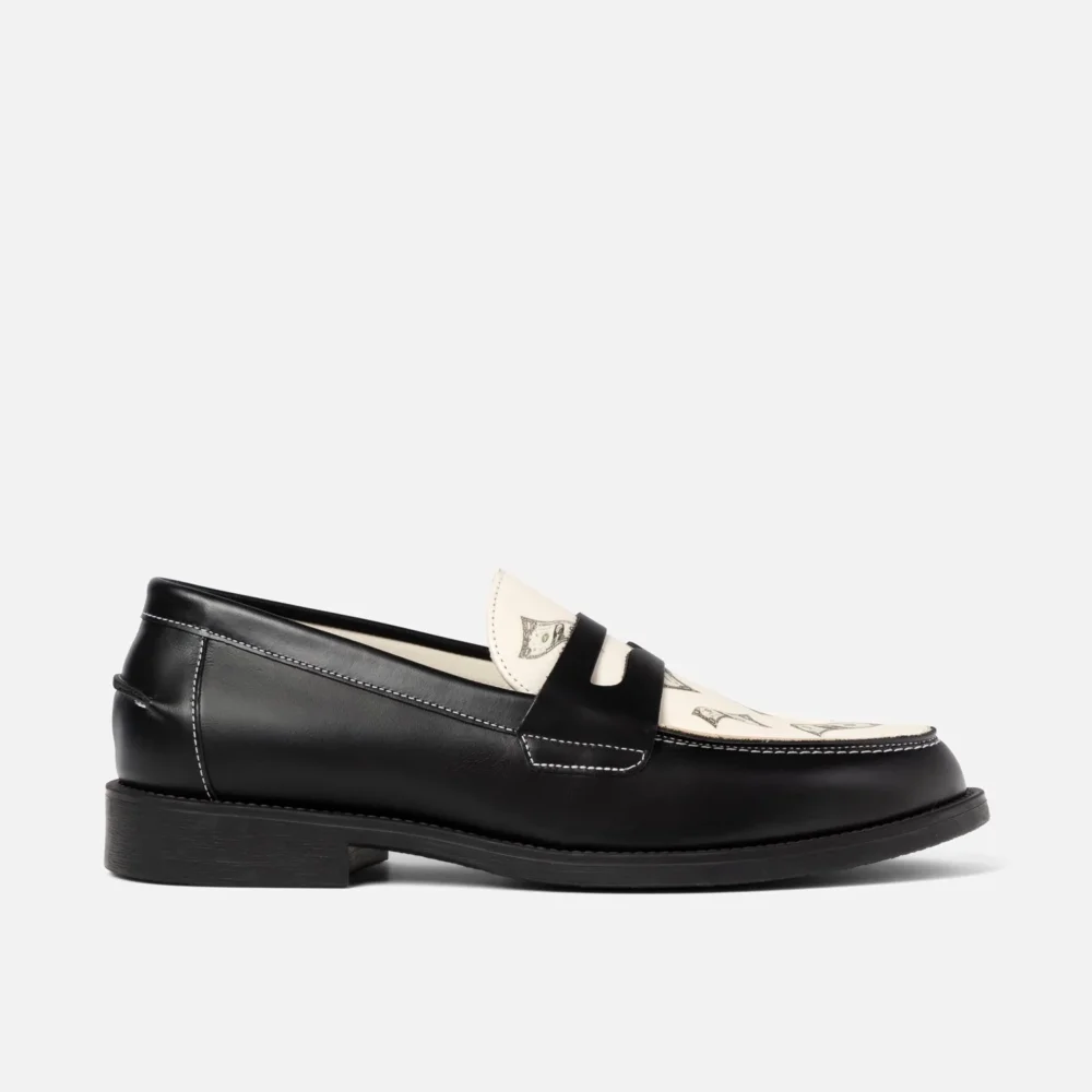 Wilde Dollar Bills Penny Loafer - Men's - 4