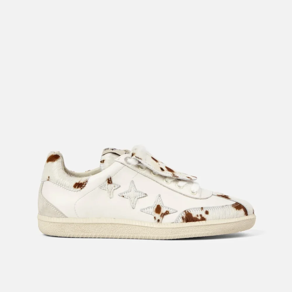 Plus Duke Brown Cow Sneaker - Women's
