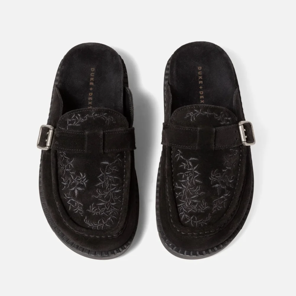 Winston Black Vine Mule - Women's - 4