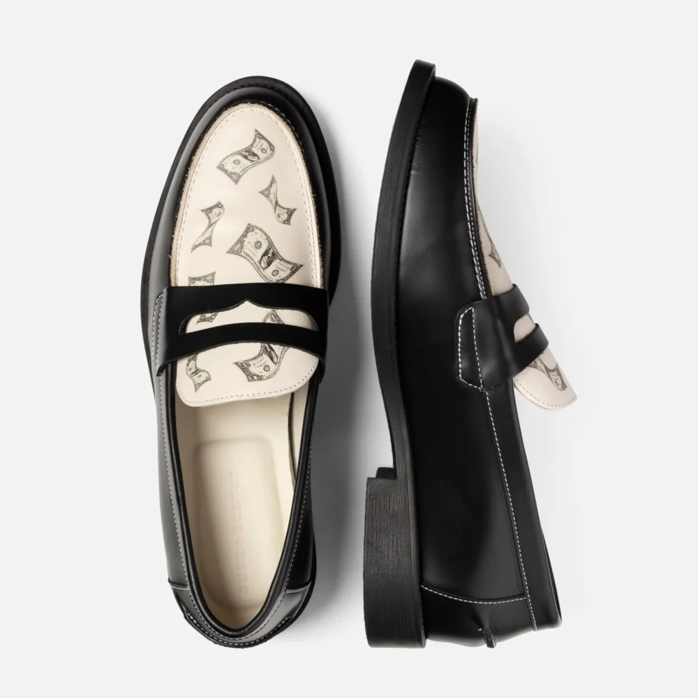 Wilde Dollar Bills Penny Loafer - Men's - 5