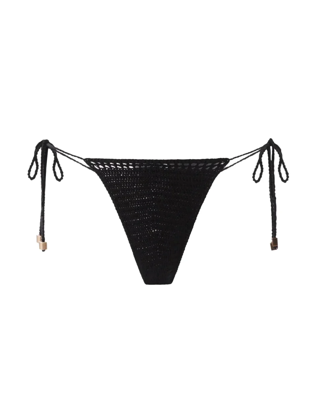 Sol Bikini Bottom | Noir Crochet