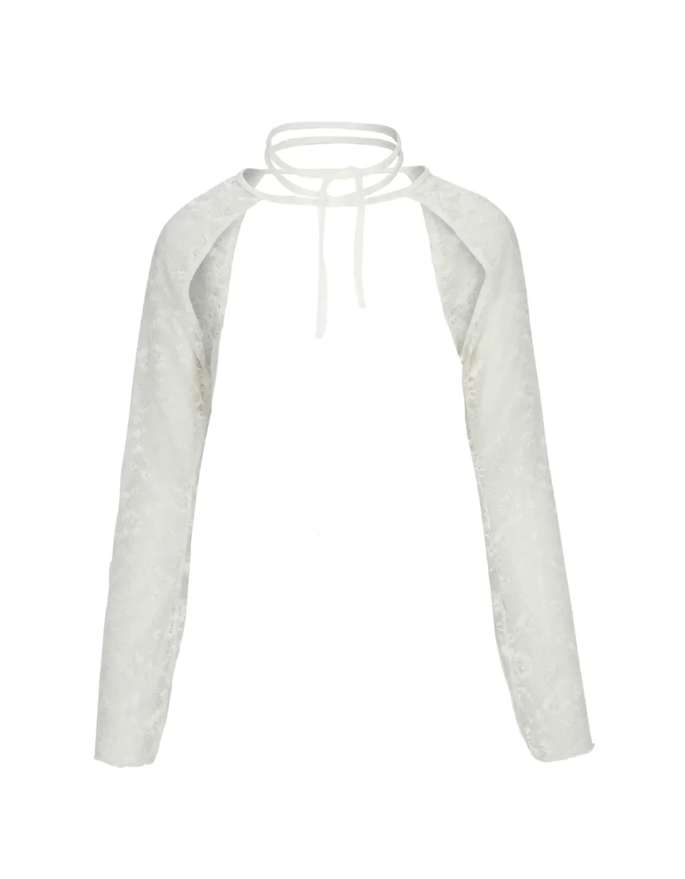 Bisou Bell-Sleeved Bolero │ Ivory Lace