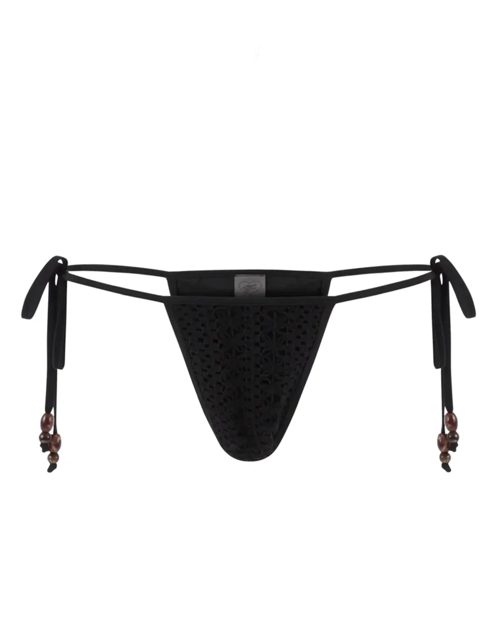 Dolce Vita Bikini Bottom | Noir Crochet