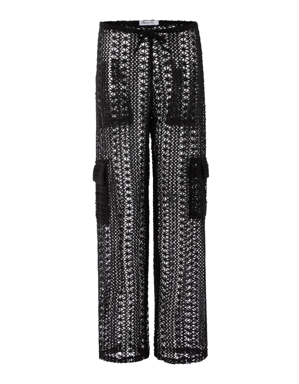 Bahia Cargo Pants | Noir Crochet