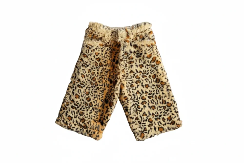 Cheetah Fur Shorts