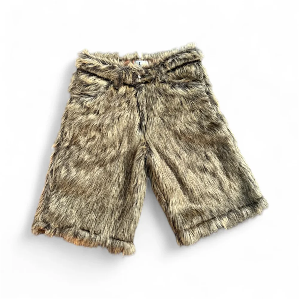 Mink Fur Shorts