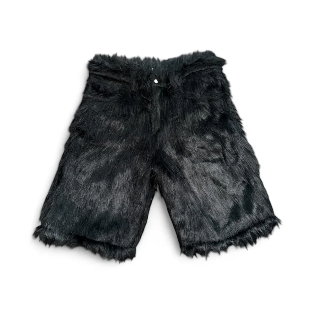 Noire Fur Shorts - Ready to Ship