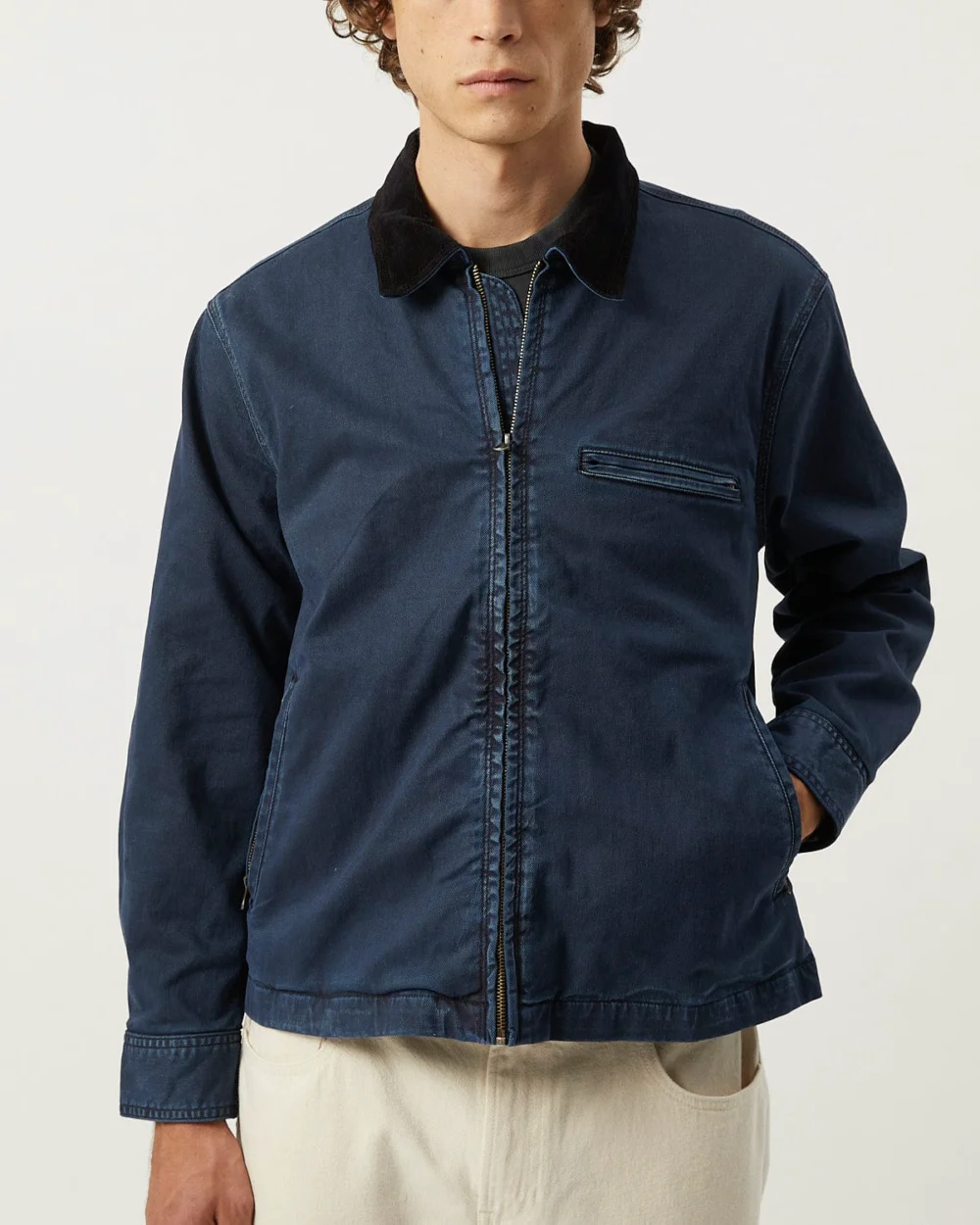 Utility Jacket - Navy - 3