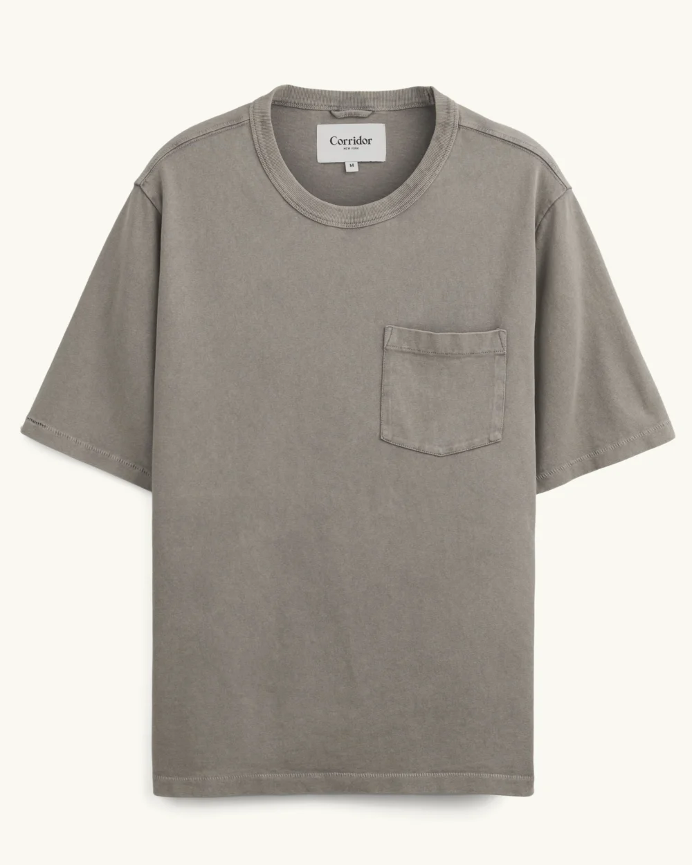 Garment Dye Tee - Smoke