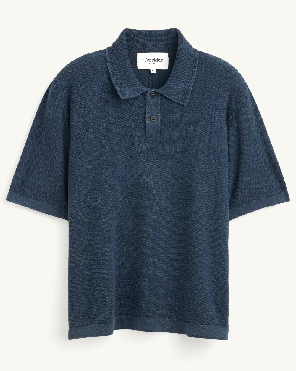 Knit Polo - Navy