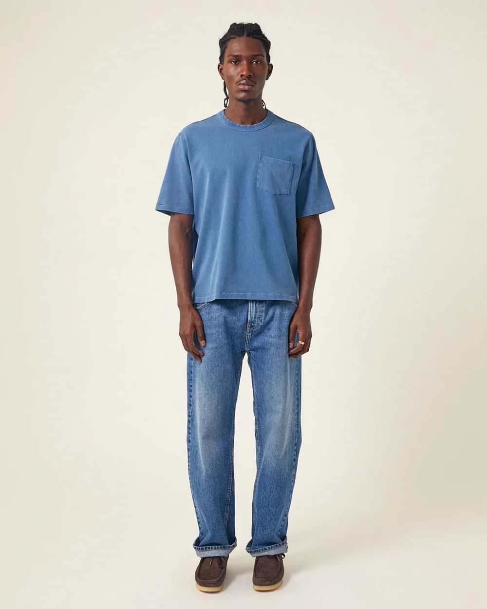 Garment Dye Tee - Indigo - 3