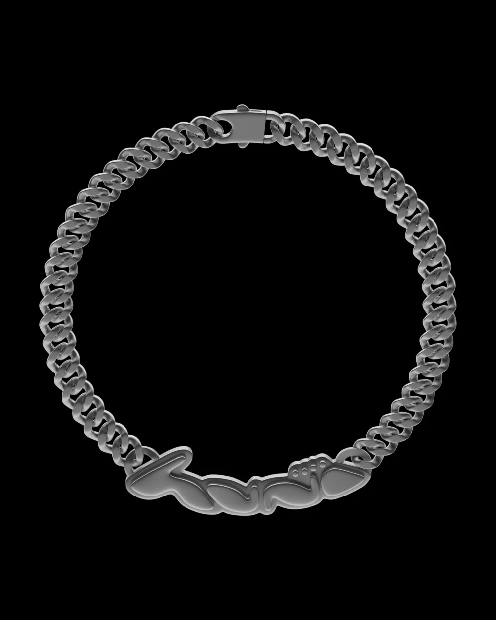 Frosted Huni Necklace