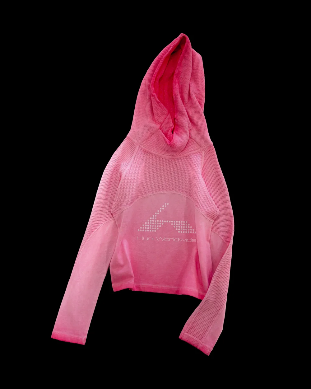 Waffle Knit Longsleeve - Faded Pink