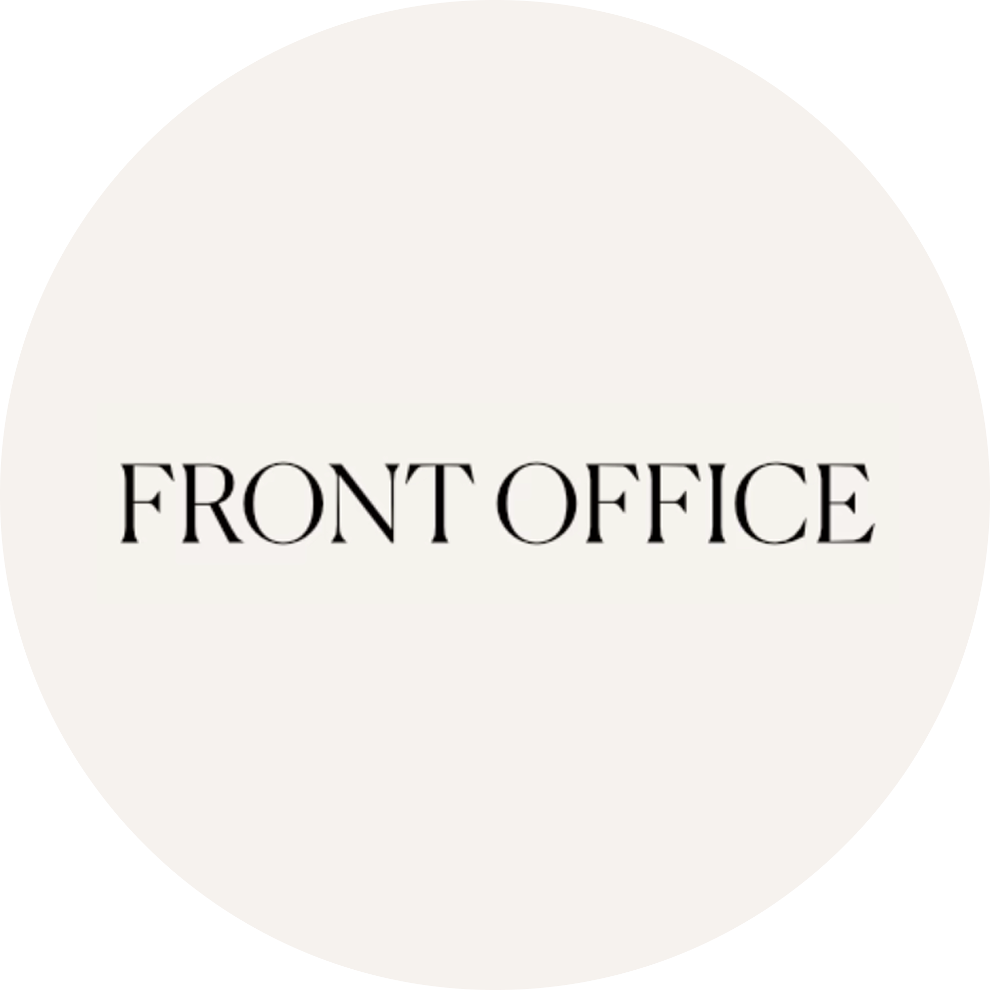 Front Office