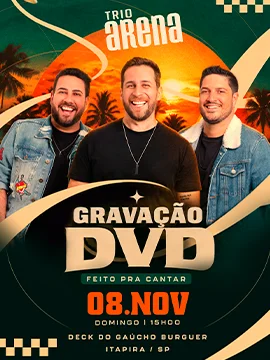 DVD Trio Arena - Feito pra cantar!