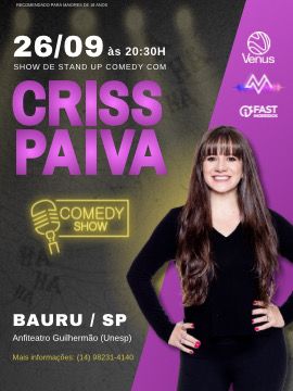 Criss Paiva em Bauru