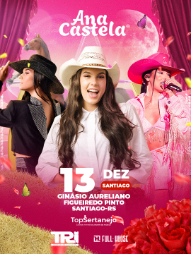 Ana Castela em Santiago