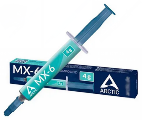 PASTA TERMICA ARCTIC MX-6 4GR ALTO RENDIMIENTO