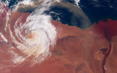 Sturm Daniel richtet im konfliktgeplagten Libyen Verwüstungen an