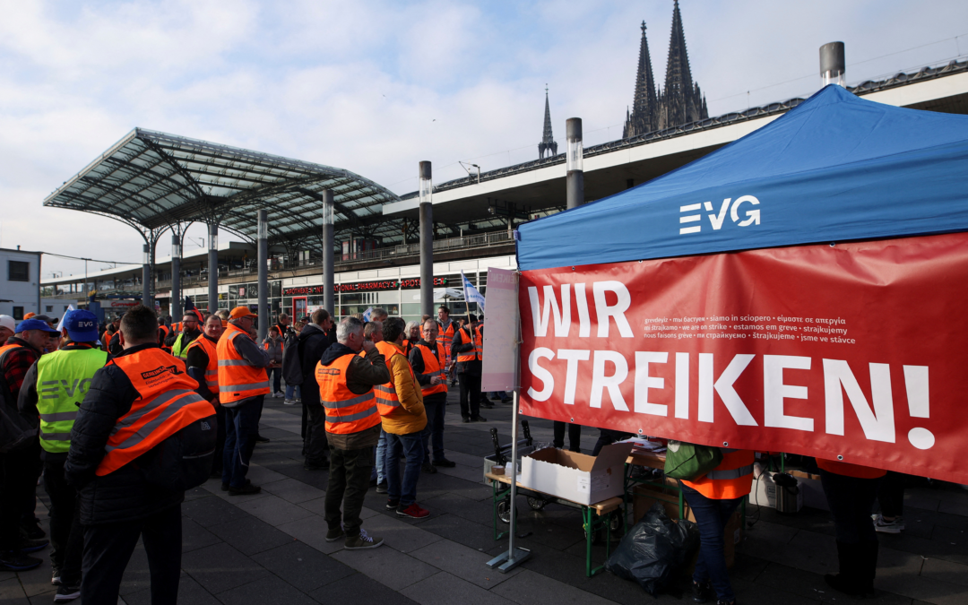 Recente transportstakingen in Duitsland