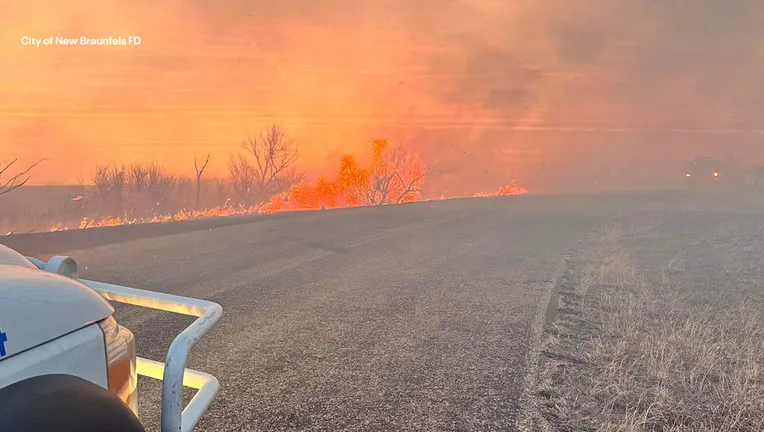 Incêndios florestais de grandes proporções no Texas