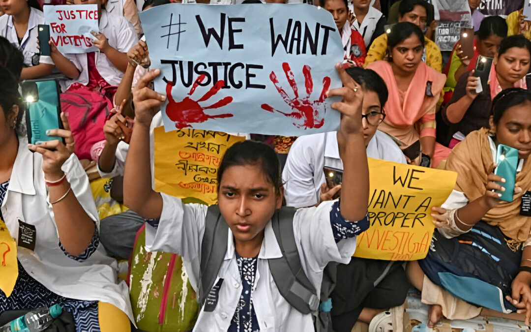 Protests in Kolkata Over Doctor’s Alleged Rape and Murder