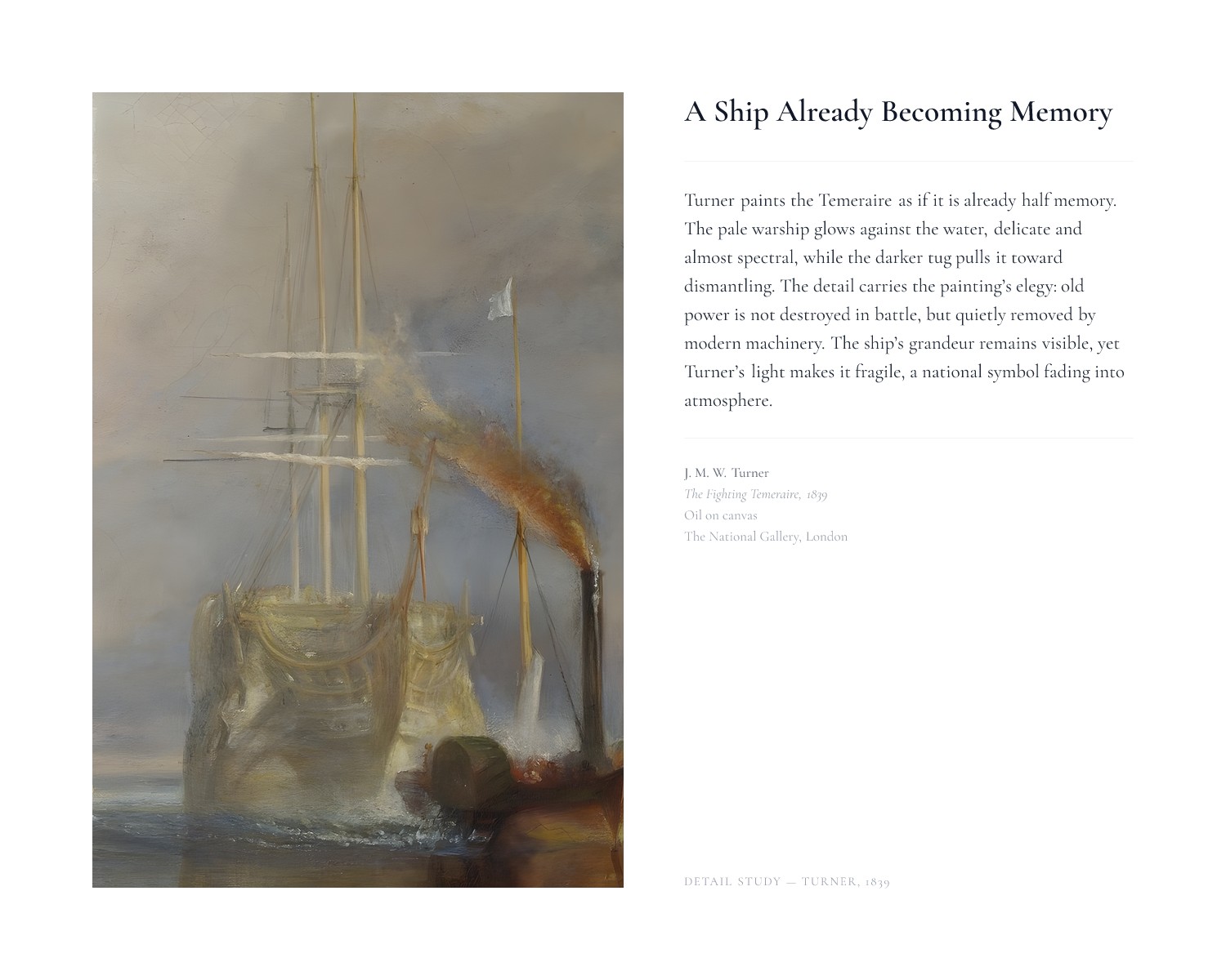 The Ghostly Temeraire