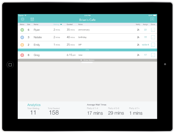 Free Restaurant Seating Chart Software