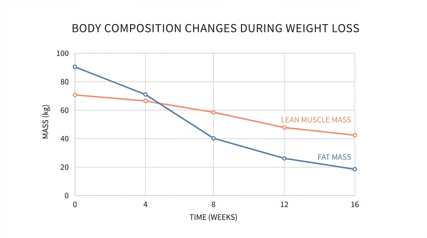 Without resistance training, up to 40% of the weight lost on GLP-1 medications can be vital lean muscle mass.