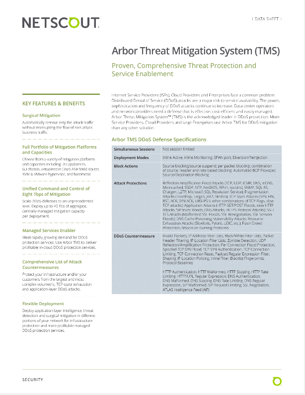 Arbor Threat Mitigation System