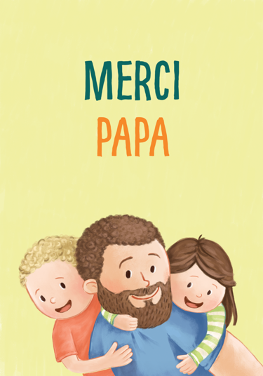 Thank you, Daddy card (siblings)