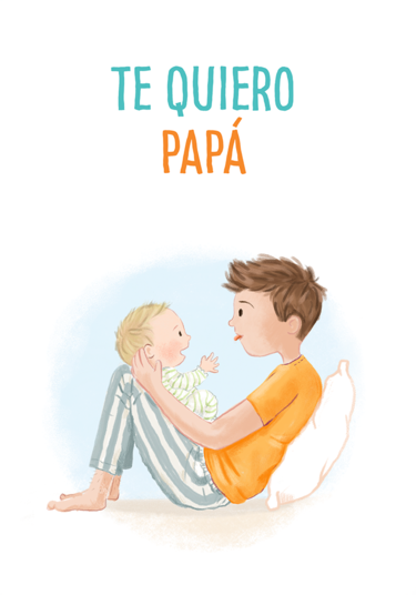 Tarjeta 'Te quiero, papá'