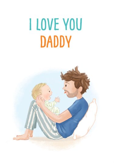 Love you, Daddy card