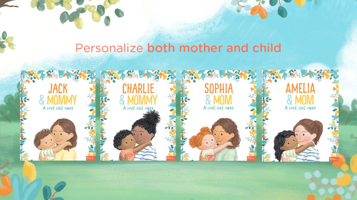 A personalized book for mother and child - A Love Like Ours