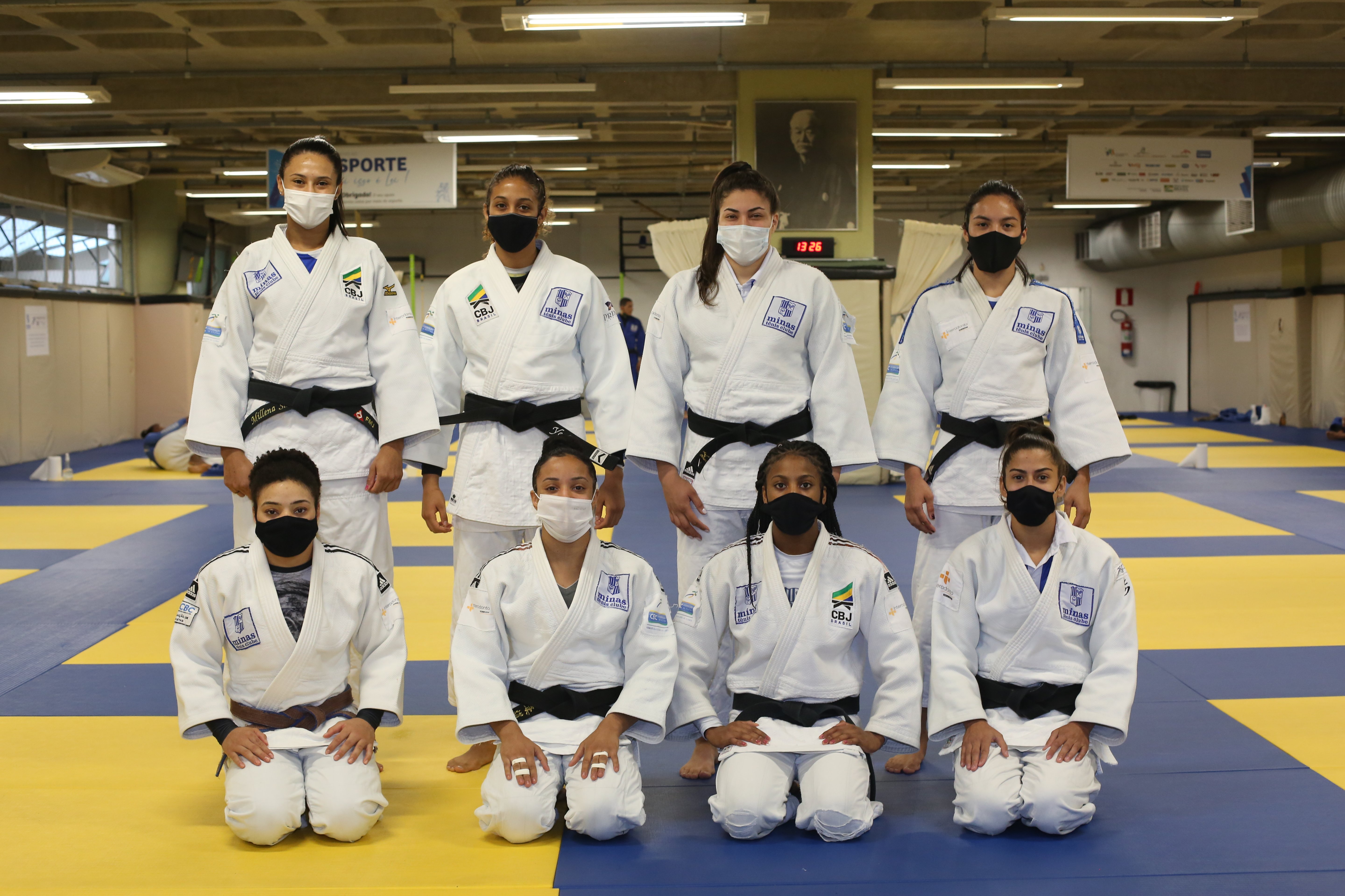 Judocas do Minas estão na equipe de transição da Seleção (Foto: Orlando Bento/Minas Tênis Clube)