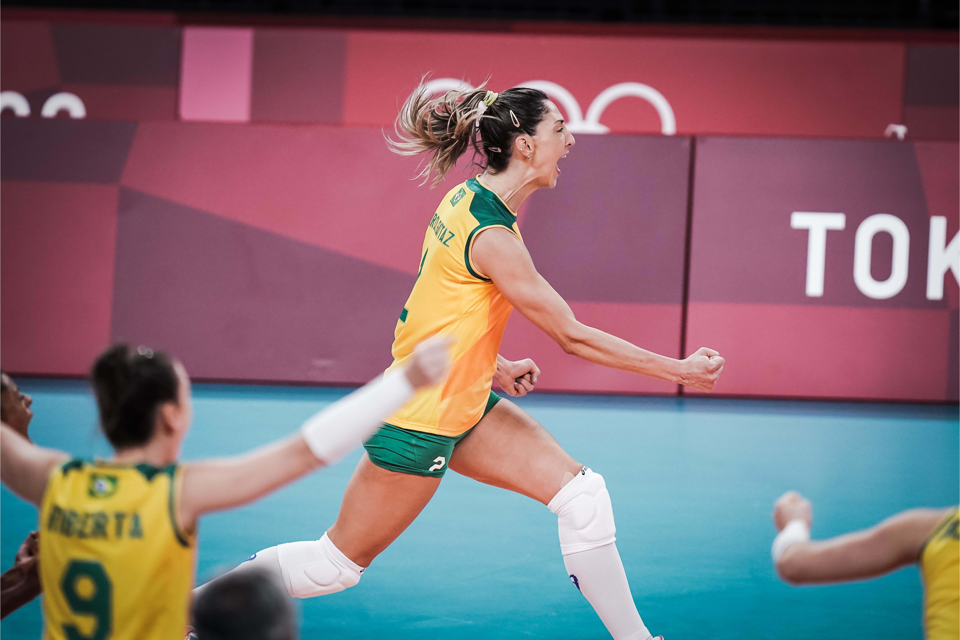 Jogo do Brasil e Sérvia no vôlei feminino - 31/7: onde assistir e horário