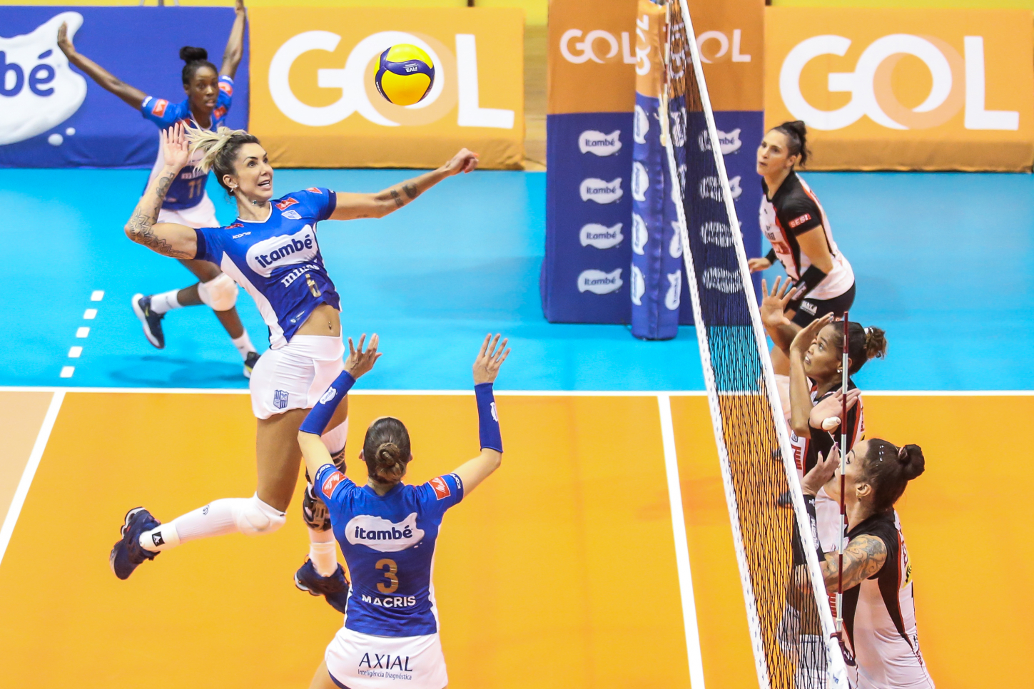 SESI - Bauru - Sesi Vôlei Bauru vence Itambé/Minas e é campeão da