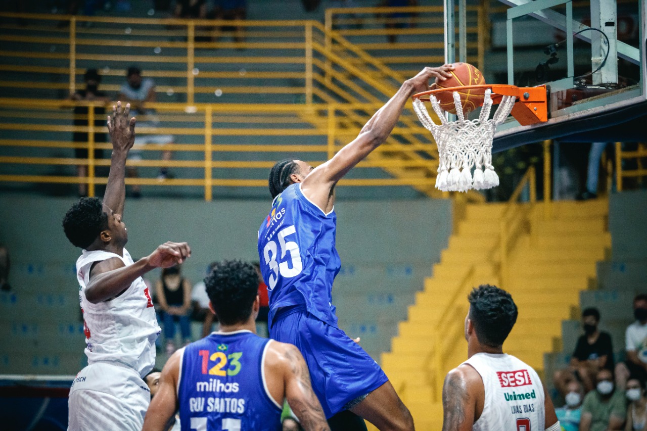 SESI - Franca - Após jogo equilibrado, Sesi Franca Basquete é