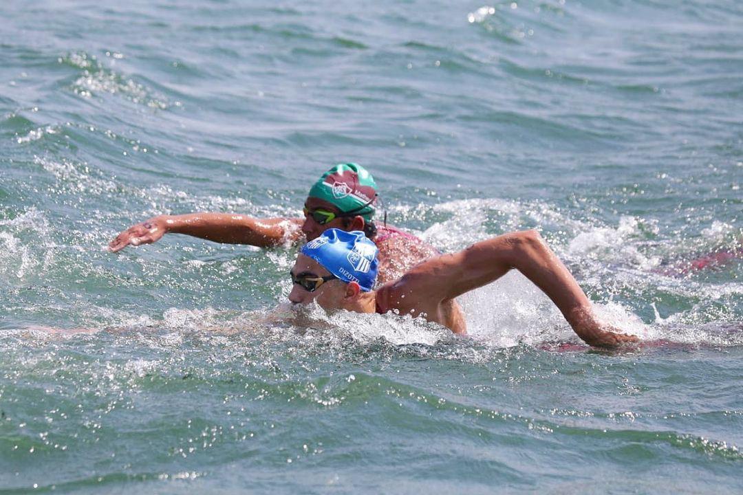 Marcelo Araujo durante a 4ª etapa do Campeonato Brasileiro de Maratonas Aquáticas