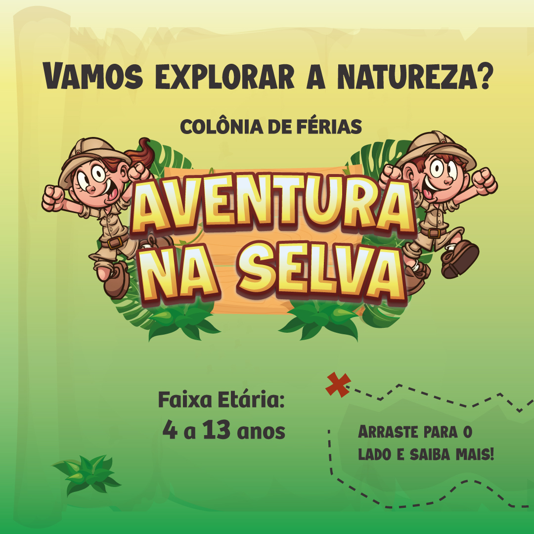 COLÔNIA DE FÉRIAS DIVERTE CRIANÇAS ATECEANAS - Avenida Tênis Clube