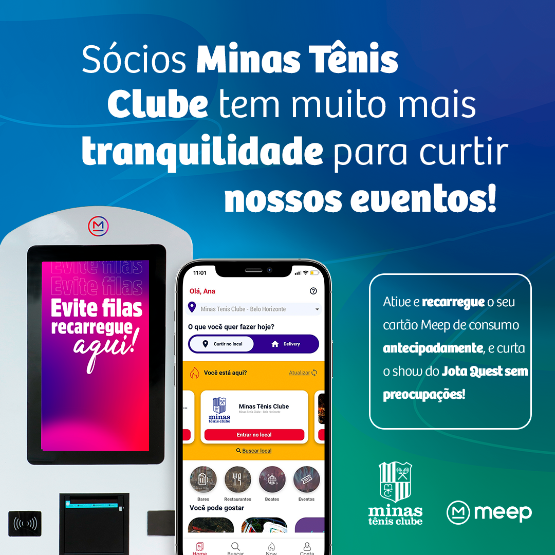 Minas Tênis Clube - Cartões de Consumo Meep