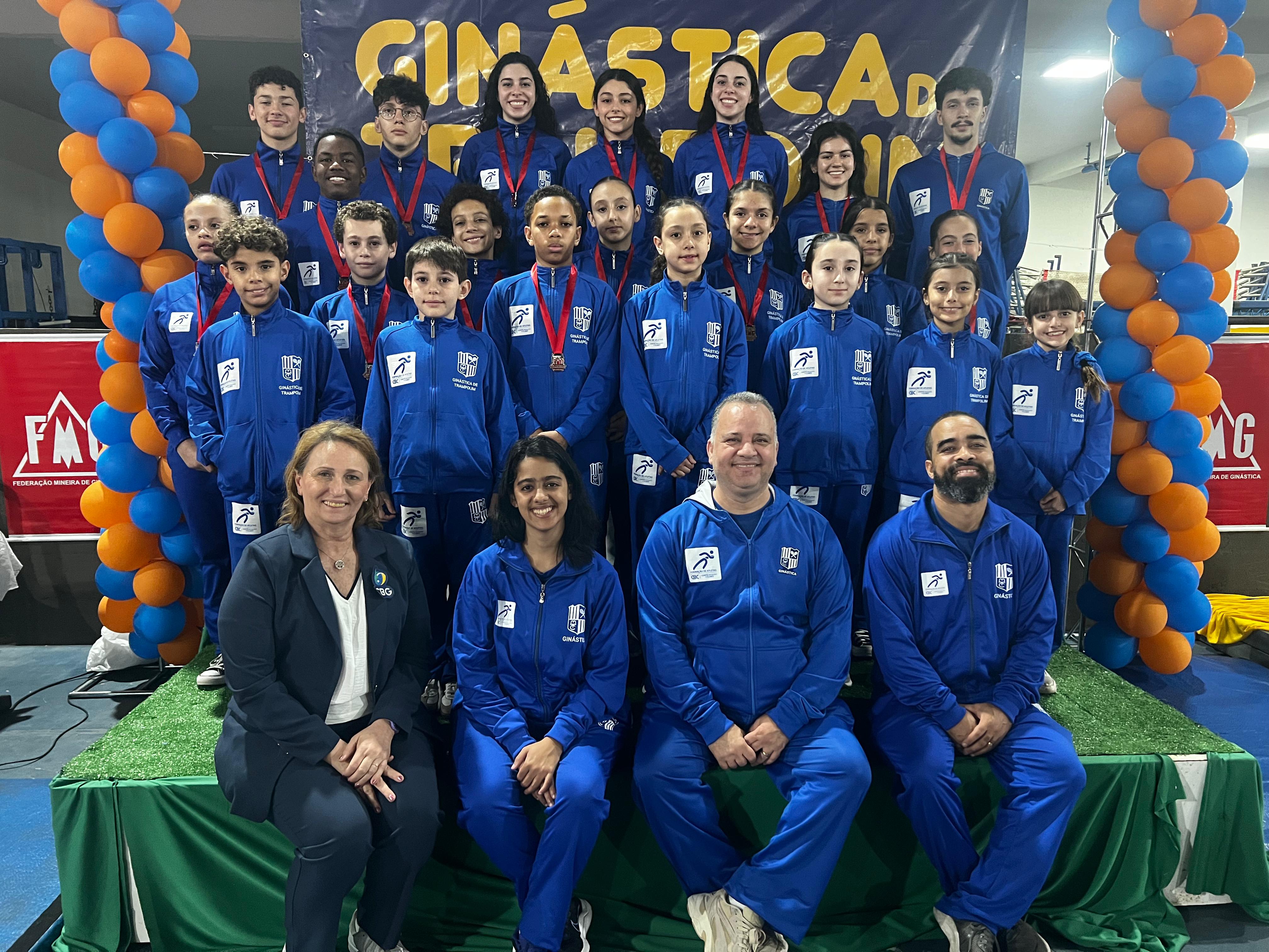 Minastenistas faturaram 15 medalhas no Campeonato Estadual (Foto: Divulgação/Minas Tênis Clube)