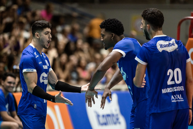 Minas salva matchpoints, reage em BH e vence Vôlei Taubaté no tie-break, vôlei