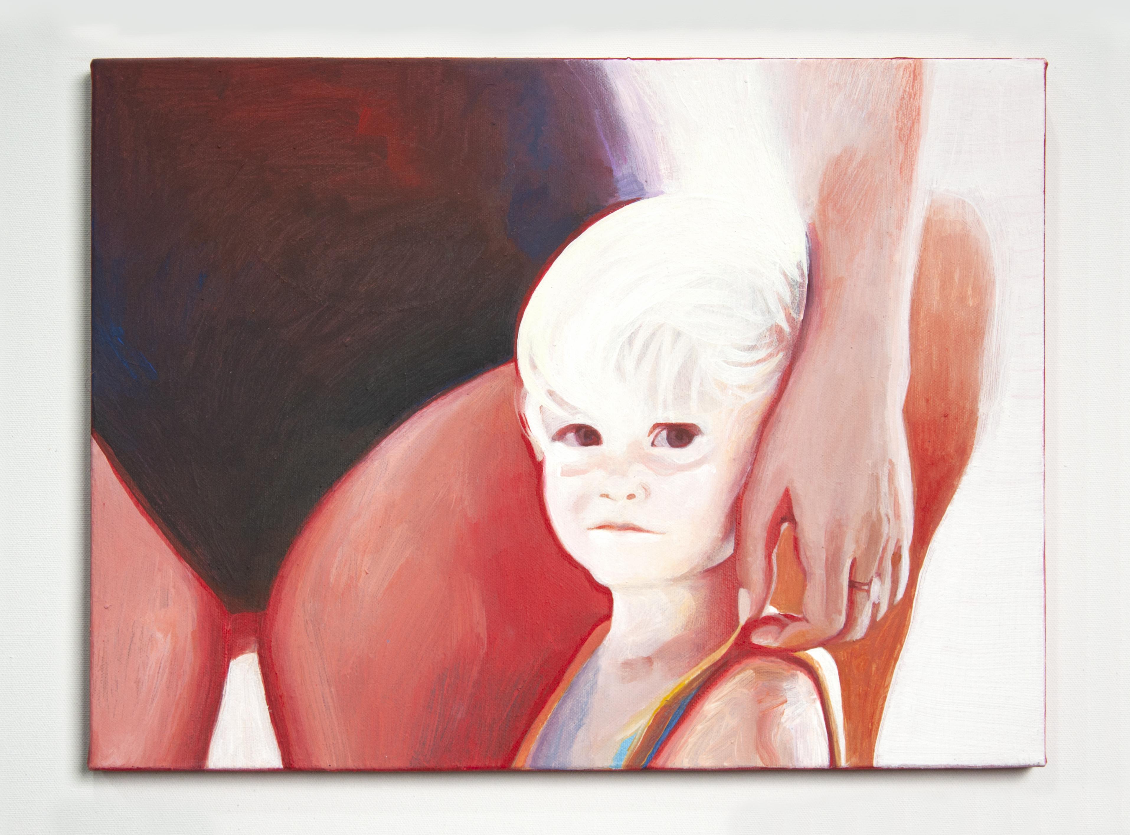 Pintura de Leonora Weissmann, que compõe a mostra do Espaço Expositivo do Centro Cultural Unimed-BH Minas