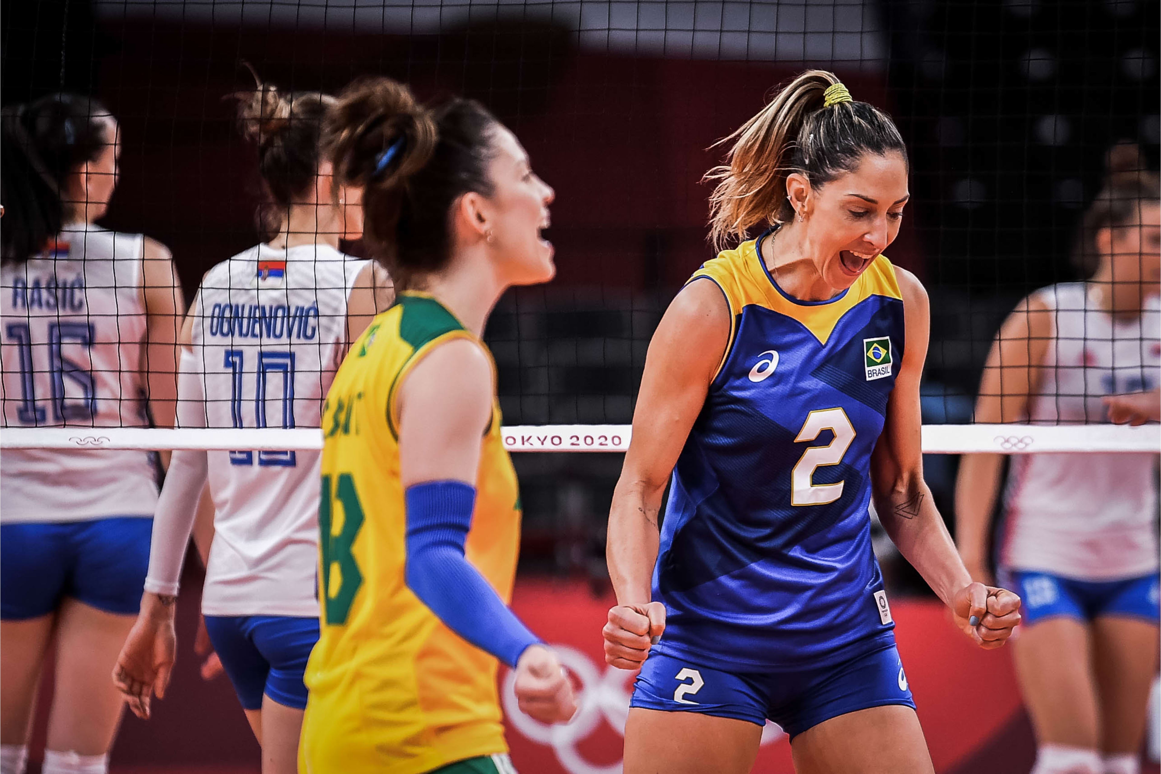 Jogo do Brasil e Sérvia no vôlei feminino - 31/7: onde assistir e horário