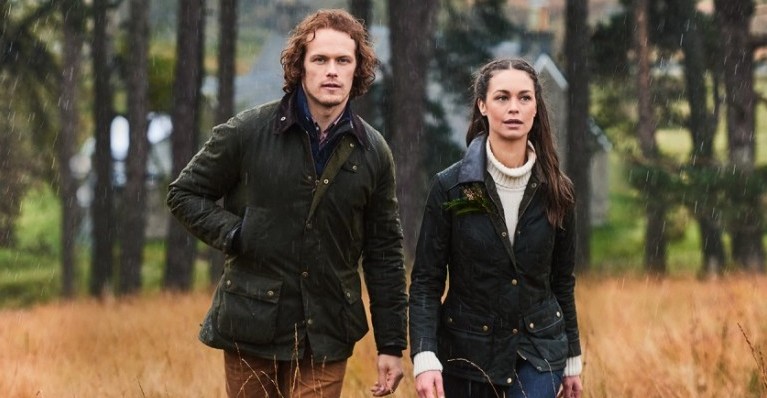 sam heughan barbour womens collection