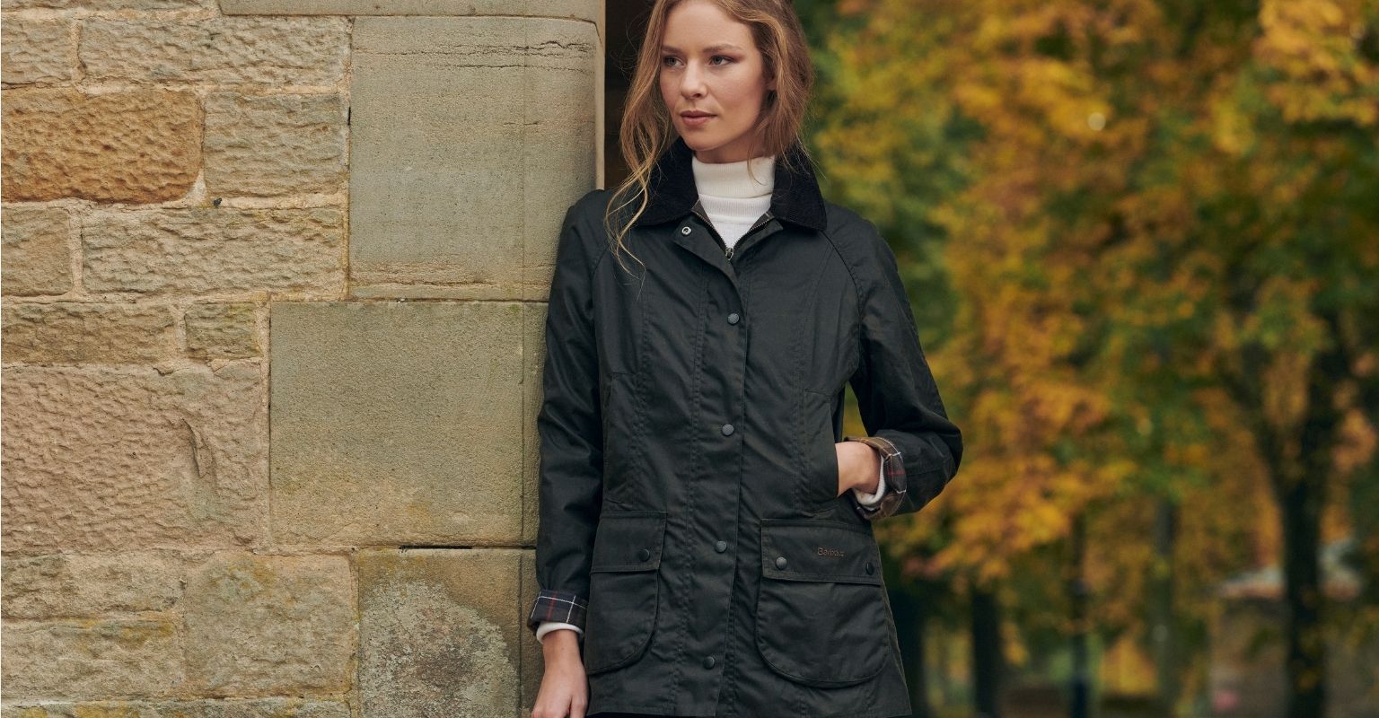 barbour wax jacket styles