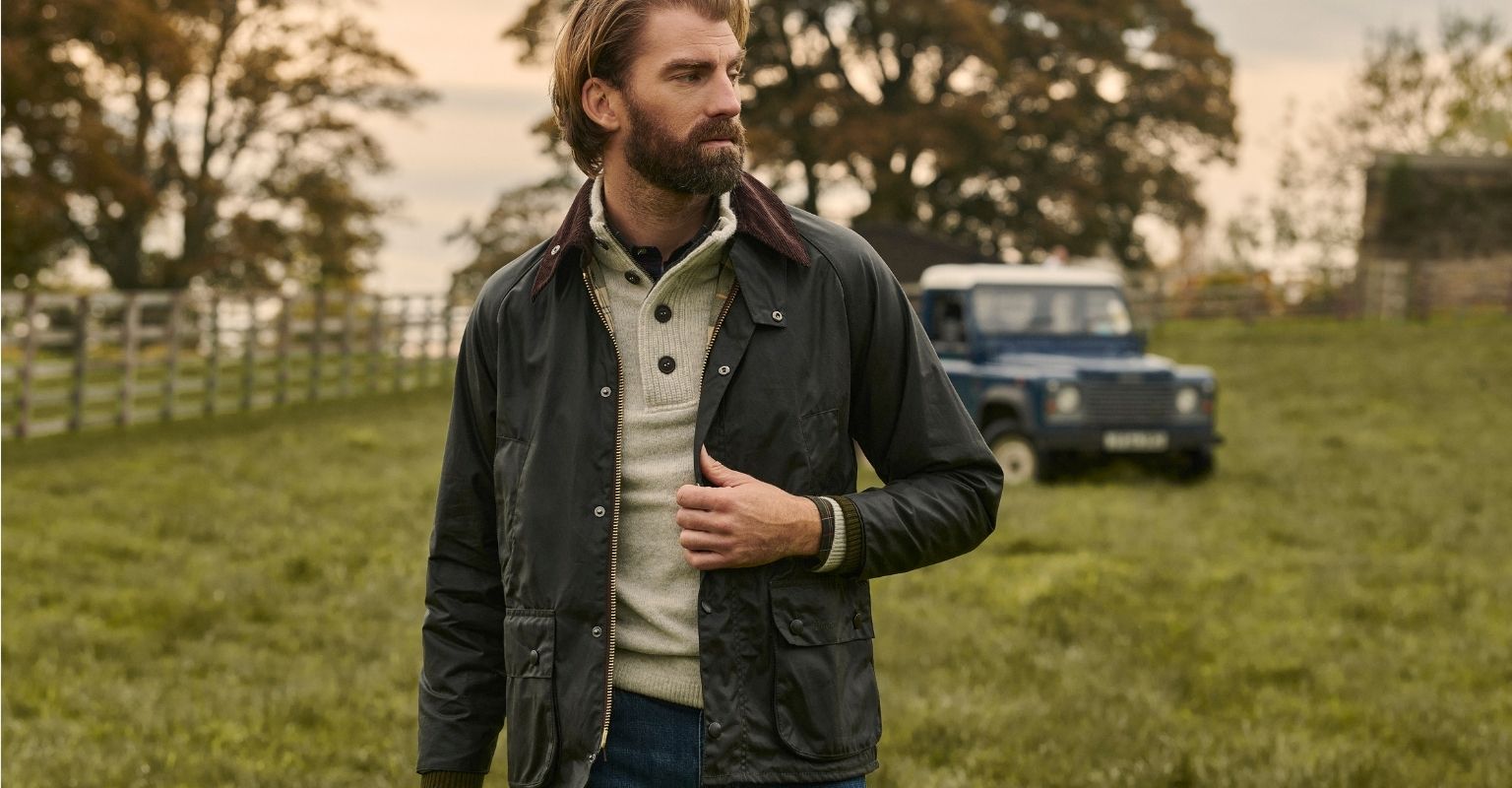 barbour wax jacket wax