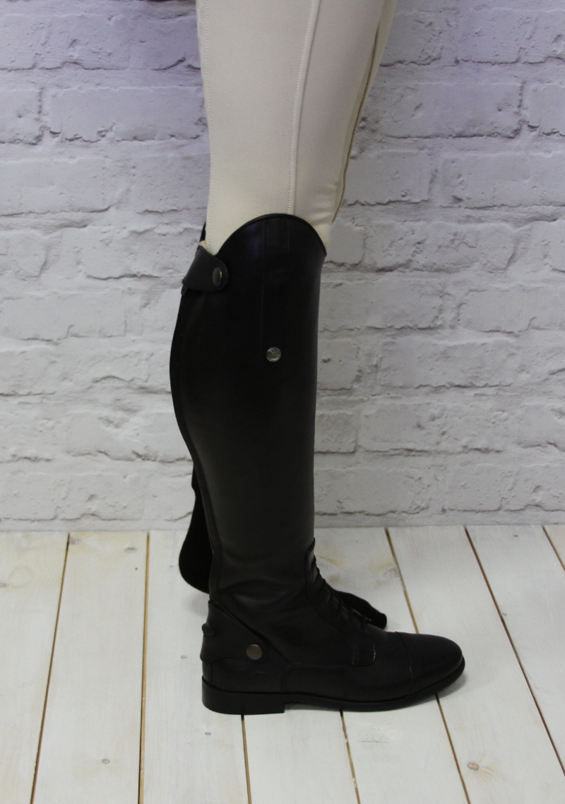 fitted riding boots